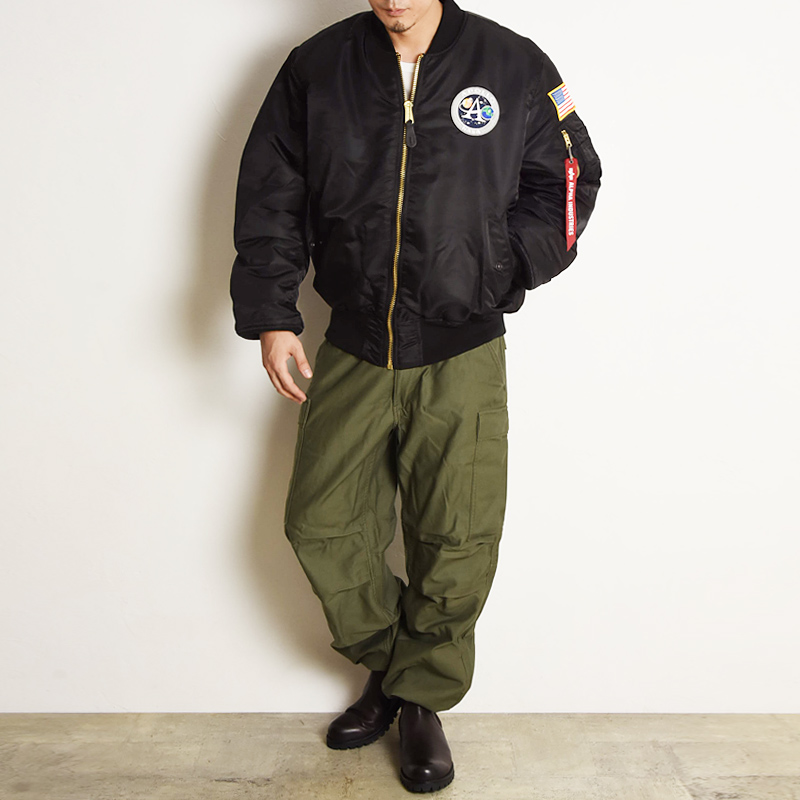 SALE／10%OFF アルファインダストリーズ ALPHA INDUSTRIES MA-1 アポロ