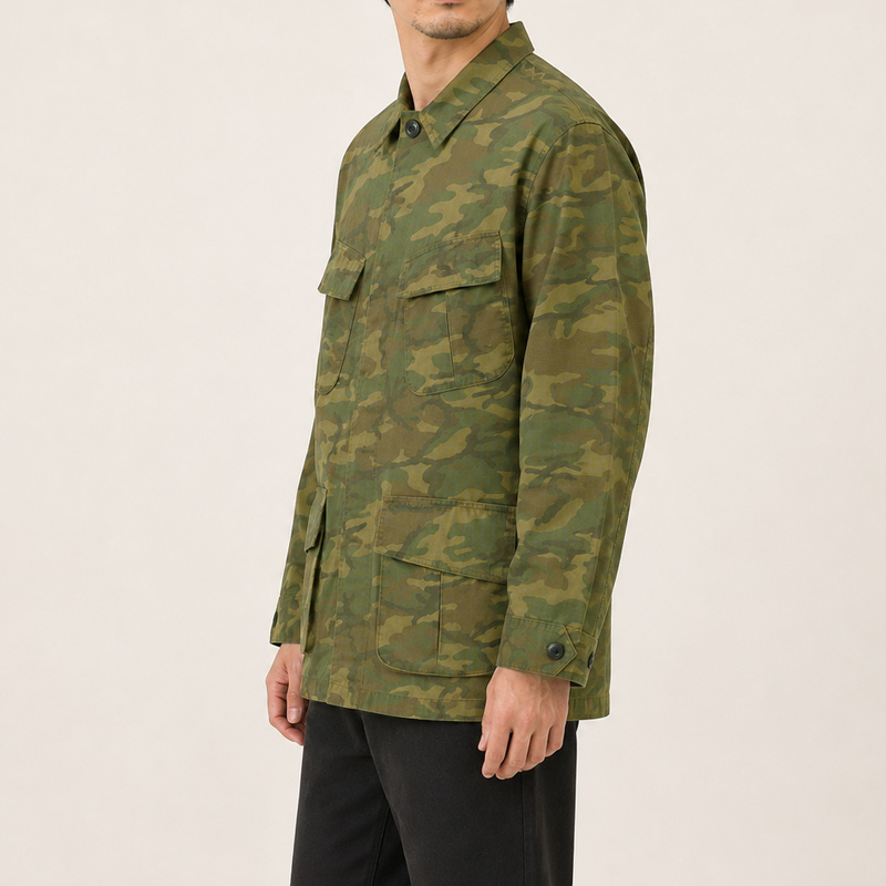 ALPHA INDUSTRIES 迷彩 ミリタリージャケット Sサイズ 【公式通販】