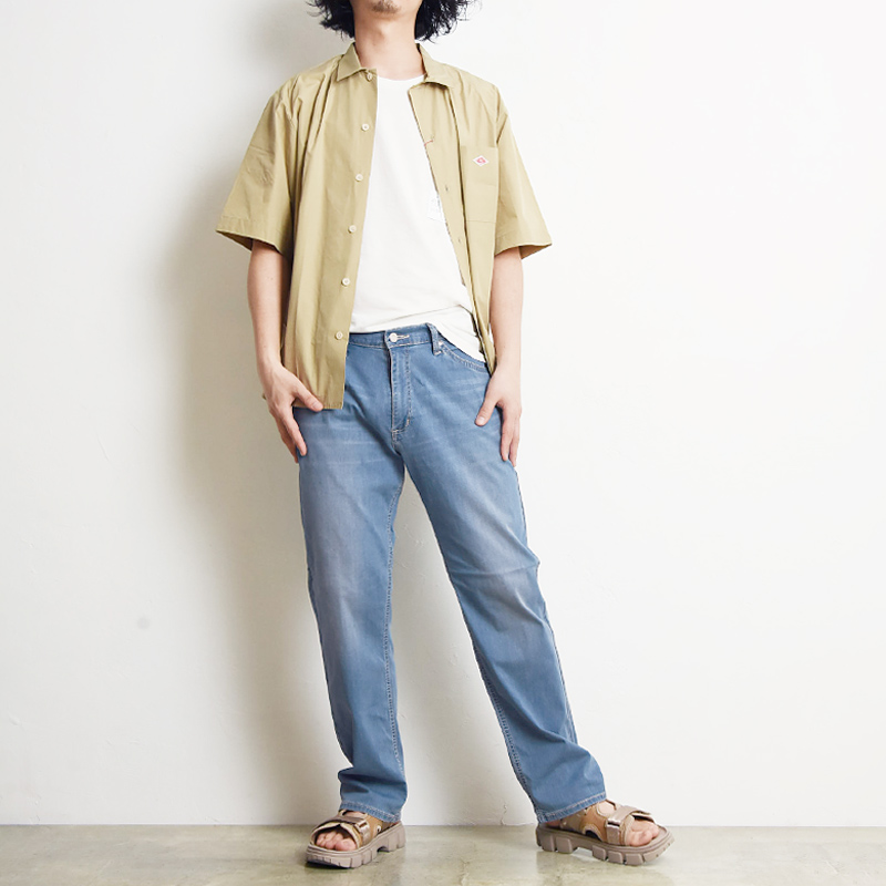 セール／30％OFF Wrangler ラングラー 涼しいパンツ 快適パンツ COOL ストレート ストレッチ ジーンズ デニム メンズ 春夏用 クール SALE WM0138｜geostyle｜03