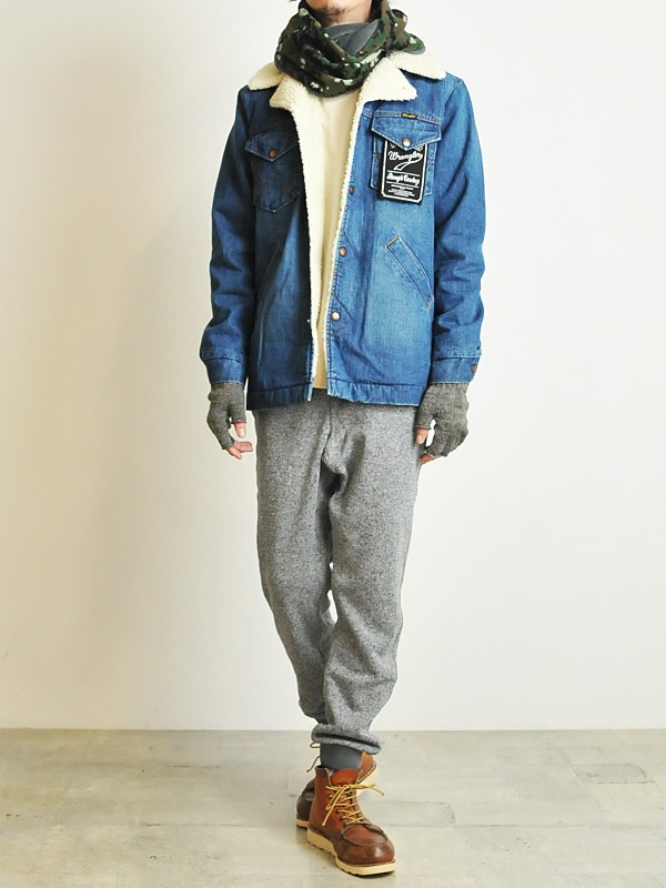 Wrangler ラングラー ボアデニムジャケット ランチコート WRANGE