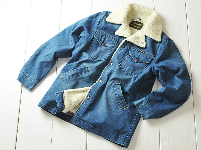 Wrangler（ラングラー） ボアデニムジャケット ランチコート WRANGE