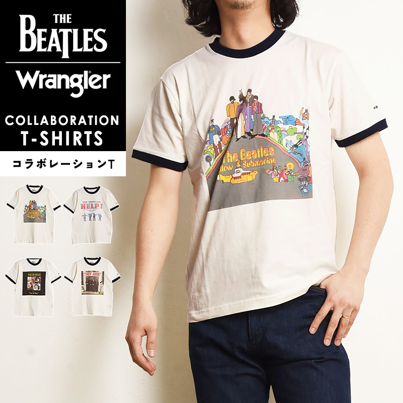 Wrangler ラングラー ビートルズ コラボTシャツ THE BEATLES TEE