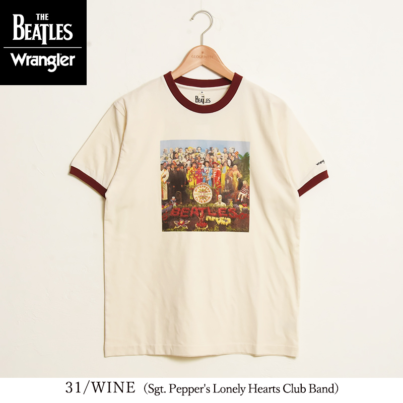 Wrangler（ラングラー） 2026新作 ビートルズ コラボTシャツ THE