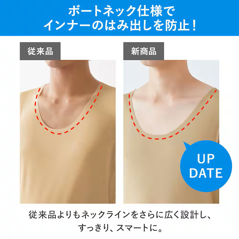 オンヨネGSインナーパッド新品未使用Ｍサイズ GUNZE（グンゼ） インティー GUNZE inT ノースリーブ 汗取りインナー