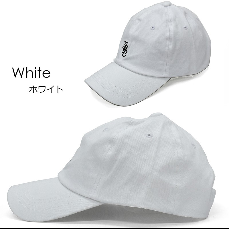 帽子 キャップ メンズ ブランド ローキャップ 男女兼用 レディース 6パネル コットン NYC デザイン フリーサイズ カジュアル CAP｜gerbera-2｜02