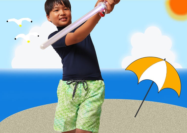 水着　サーフパンツ　キッズ　新作