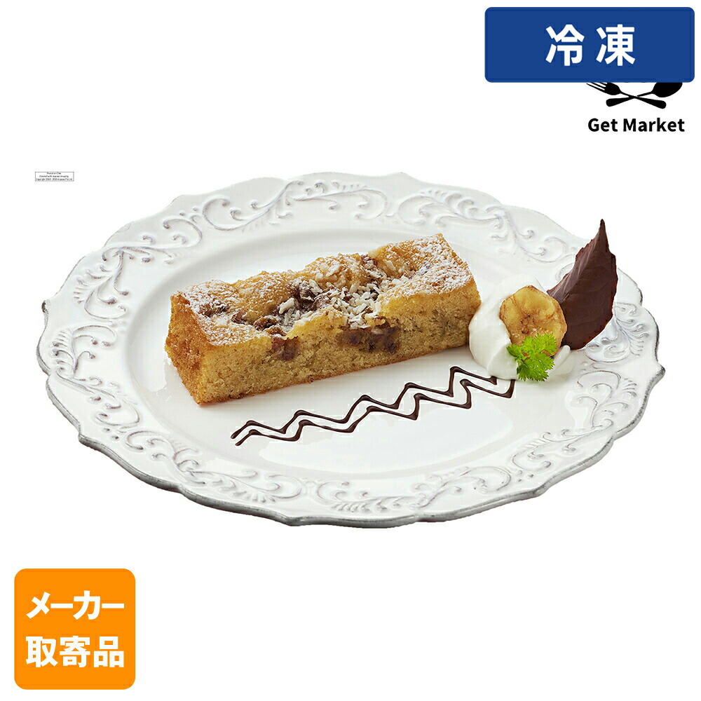 【冷凍便】 【メーカー取寄品】テーブルマーク フリーカットケーキ ガトーバナーヌ 390g×6本 2ケース デザート
