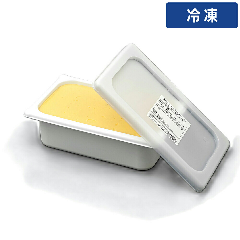 【冷凍便】 【ケース販売  6個入1ケース】明治 果肉入りマンゴーソルベ 2L 6個