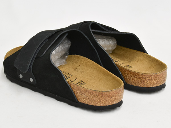 [5/27 0:00まで★52時間限定セール]BIRKENSTOCK KYOTO 【ビルケンシュトック キョウト キョート】  BLACK / NUBUCK LEATHER / SUEDE LEATHER｜gettry｜02