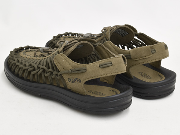 KEEN UNEEK 【キーン ユニーク】 【オープン エア スニーカー サンダル】 DARK OLIVE / BLACK | KEEN | 01