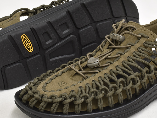 KEEN UNEEK 【キーン ユニーク】 【オープン エア スニーカー サンダル】 DARK OLIVE / BLACK | KEEN | 02
