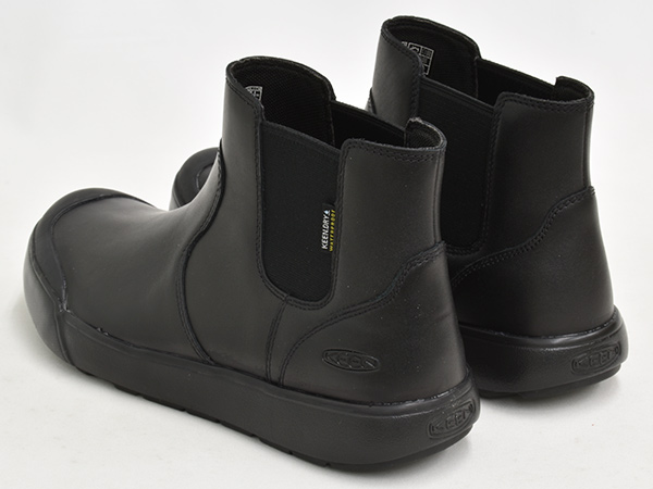 KEEN WOMEN ELENA CHELSEA WP 【キーン エレナ チェルシー ウォータープルーフ】 BLACK / BLACK