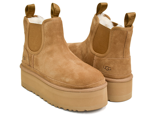 UGG W Neumel Platform Chelsea アグ チェルシー crocs（クロックス） UGG NEUMEL PLATFORM CHELSEA 【アグ ニューメル