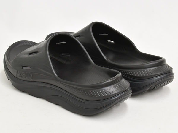 HOKA ONE ONE ORA RECOVERY SLIDE 3 【ホカ オネオネ オラ リカバリー スライド】 BLACK / BLACK｜gettry｜02