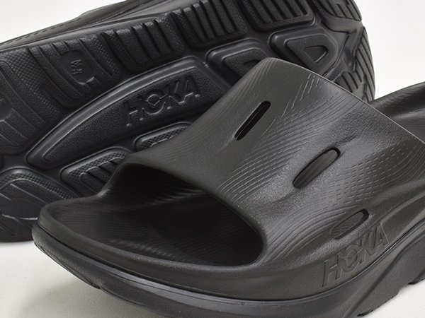 HOKA ONE ONE ORA RECOVERY SLIDE 3 【ホカ オネオネ オラ リカバリー スライド】 BLACK / BLACK｜gettry｜03