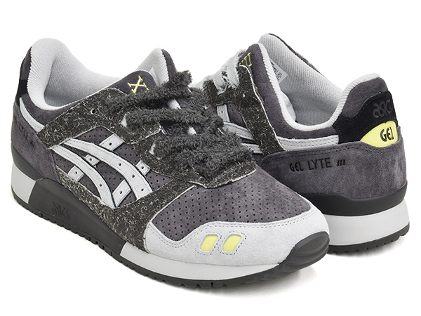 Asics gel lyte cheap iii grey black