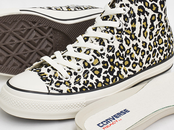 CONVERSE ALL STAR (R) LEOPARD BACKZIP HI 【コンバース オールスター