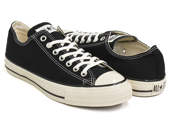 CONVERSE ALL STAR US OX 【コンバース オールスター ユーエス オックス】  BLACK (1SD286)