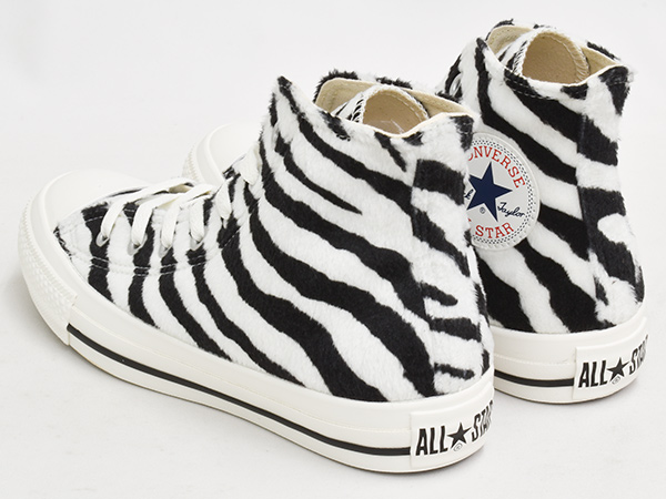 期間限定セール 12/28 0:00まで]CONVERSE ALL STAR ZEBRAFUR HI