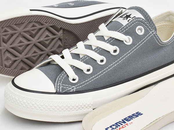 CONVERSE ALL STAR (R) OX 【コンバース オールスター アール オックス】  GRAY (1SD822)｜gettry｜03