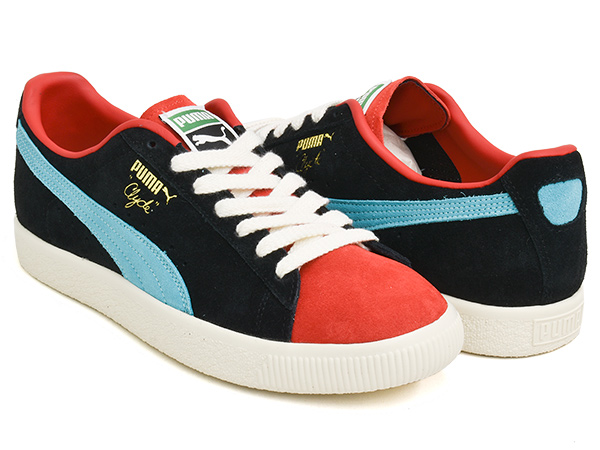 [3/18 1:59まで★期間限定セール]PUMA CLYDE OG 【プーマ クライド オージー オリジナル】 PUMA BLACK - FOR  ALL TIME RED