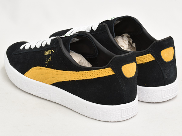 PUMA CLYDE OG 【プーマ クライド オージー オリジナル】 【スウェード スエード ブラック イエロー】 PUMA BLACK -  YELLOW SIZZLE