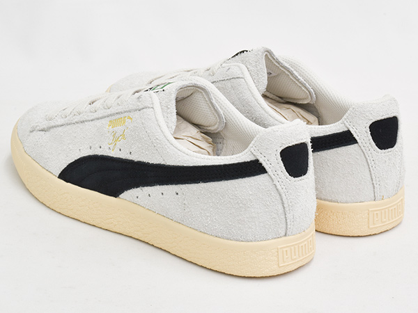 PUMA CLYDE HAIRY SUEDE 【プーマ クライド ヘアリー スウェード スエード】 【カジュアル スニーカー シューズ ホワイト ブラック】 SEDATE GRAY - CASHEW｜gettry｜02