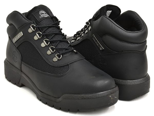 Timberland FIELD BOOT WP 【ティンバーランド フィールド ブーツ ウォータープルーフ WATERPROOF】 BLACK FULL GRAIN | Timberland
