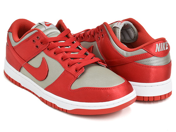 NIKE W DUNK LOW ESS SNKR ''UNLV SATIN'' 【ナイキ ウィメンズ ダンク