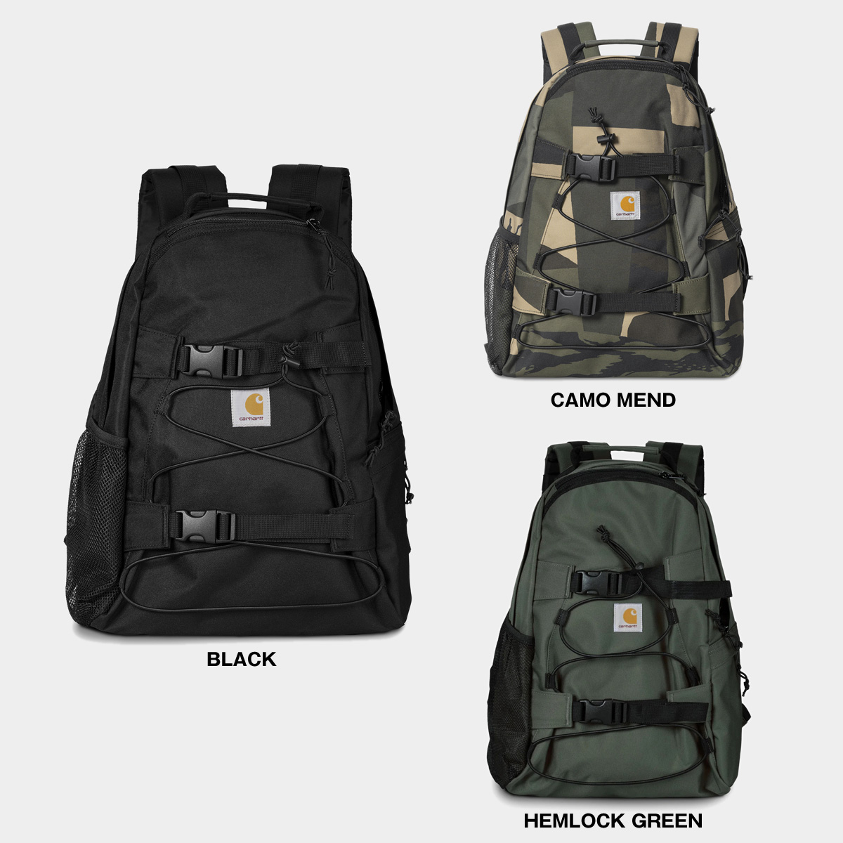 CARHARTT WIP KICKFLIP BACKPACK 【カーハート ダブリューアイピー キックフリップ バックパック】 3 COLORS