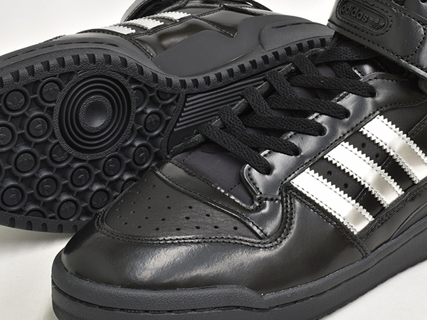 [6/10 0:00まで★期間限定セール]adidas Skateboarding FORUM 84 MID ADV X HEITOR 【アディダス  フォーラム ミッド】 CBLACK / SILVMT / CBLACK