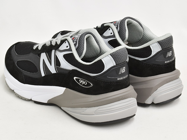 NEW BALANCE M990 BK6 【ニューバランス 990 V6 6代目 2E ワイズ 幅広