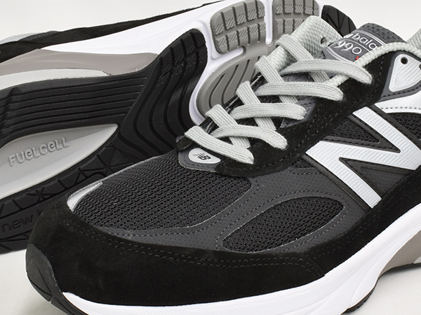 NEW BALANCE M990 BK6 【ニューバランス 990 V6 6代目 2E ワイズ 幅広】 【メイド イン アメリカ USA ブラック  黒】 BLACK (WIDTH:2E)