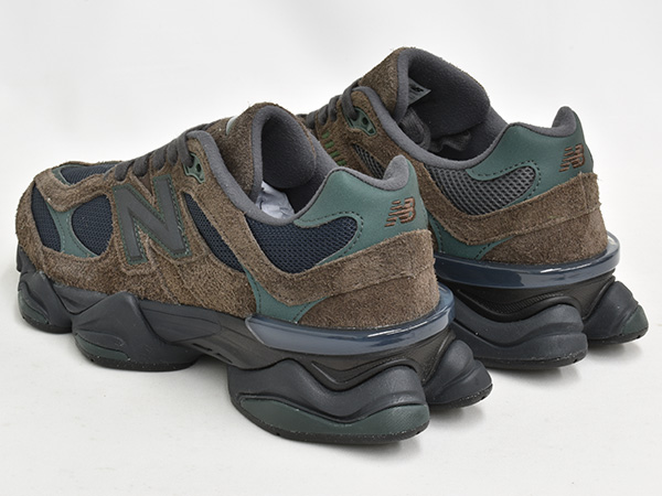 new balance 9060 rich earth with outerspace and midnight green