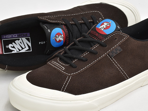 [期間限定セール 11/29 0:00まで]VANS SKATE AGAH 【バンズ スケート アガー】 POP BROWN / BLACK