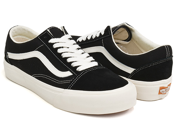 VANS OLD SKOOL VR3 【バンズ オールドスクール】 【サステナブル サステナビリティ スウェード キャンバス ブラック 黒】  BLACK / MARSHMALLOW