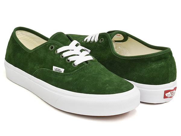 VANS AUTHENTIC 【バンズ オーセンティック】 【ピグ スウェード ピッグ スエード 撥水 ダグラス ファー グリーン】 PIG SUEDE  DOUGLAS FIR : vn0009pvbxu : GETTRY - 通販 - Yahoo!ショッピング