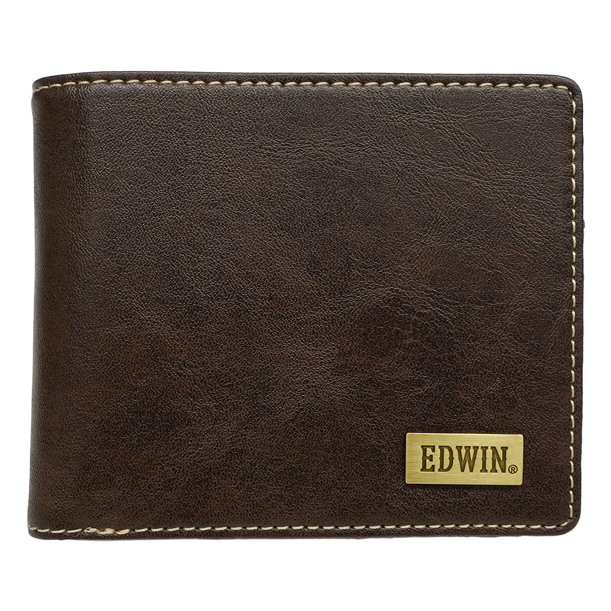 エドウイン EDWIN 財布 サイフ 二つ折り財布 折財布 メンズ レディース ホワイトステッチ カード収納 プレゼント ブラック ネイビー ダークブラウン｜gfshoes｜04