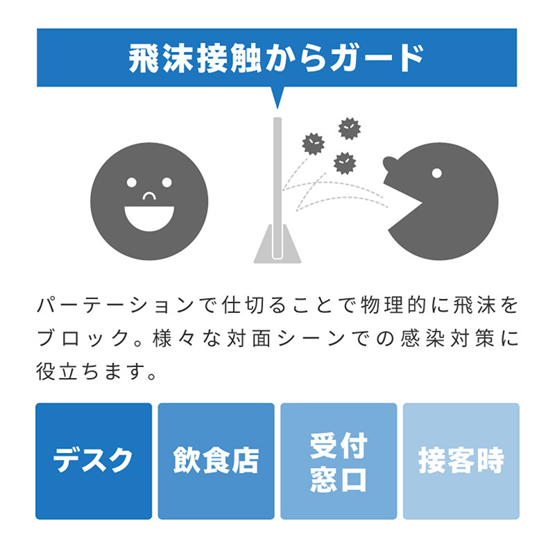 アクリルパーテーション 卓上 スタンド 400 600 アクリル板 パーティション 仕切 透明 不透明 パネル 衝立 コロナ対策 パーテンション  :74292:ジージーバンク ヤフー店 - 通販 - Yahoo!ショッピング