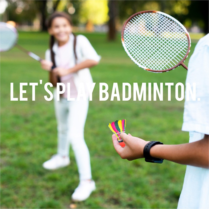 バトミントン バドミントン シャトル 羽根 ミックスカラー カラフル