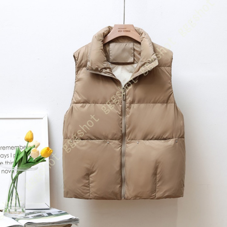 メーカー包装済 アウトドア ダウンベスト レディース フーリサイズ 立ち襟 ショート丈 中綿ベスト 春秋冬 厚手 防寒 防風 暖かい アウター ゆったり おしゃれ かわいい 着痩せ 100 本物保証 Www Aqtsolutions Com
