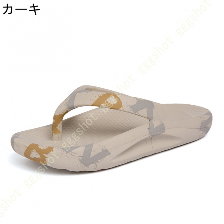 3周年記念イベントがビーチサンダル 厚底 メンズ トング 革 おしゃれ ぺたんこ 滑りにくい メンズサンダル トングサンダル メンズ クッション性 疲れない 履き替え