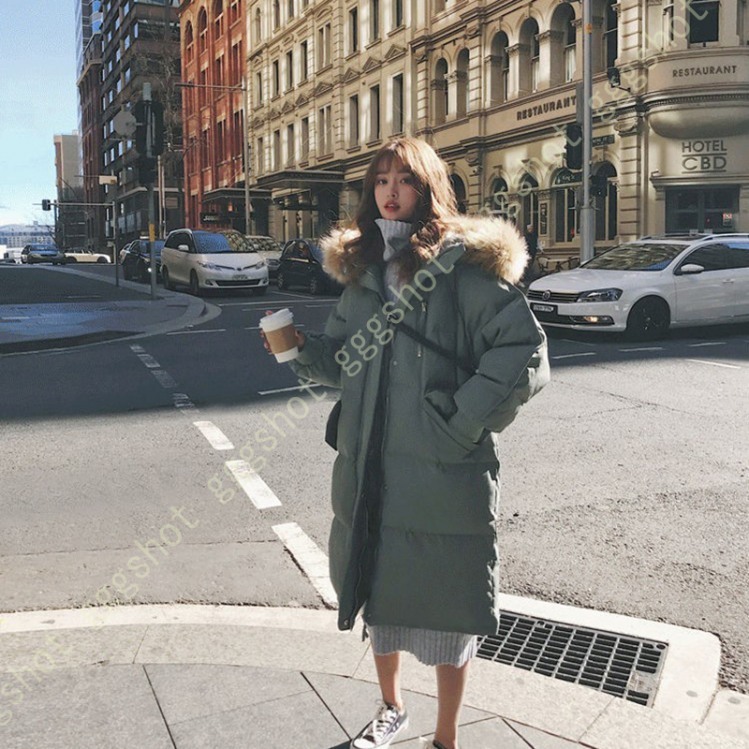 メーカー直送 レディース ダウンジャケット 中綿ジャケット 厚手 ロングコート カジュアル スリム キルト 着痩せ アウター ロング ミドル丈 ファーコート ダウンコート 綿服 ダウンコート カラー オフホワイト