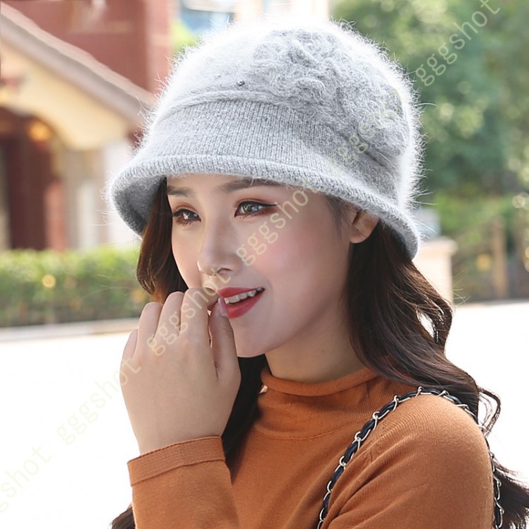 帽子 婦人帽 レディース おばあちゃん ニット帽 暖かい 秋冬 エレガント ツバ付き 小顔効果 防寒対策 耳まで暖かい カジュアル 軽い ギフト  シニア 誕生日 :6eT-db0-Y62M1:gggshot 通販 