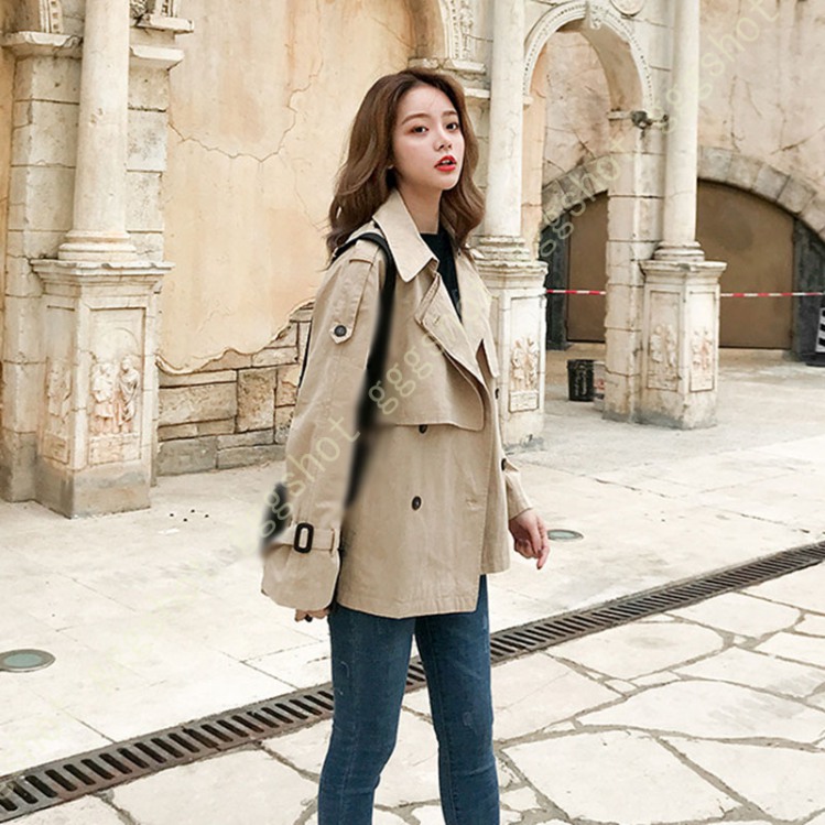 カラー トレンチコート レディース 秋 トレンチ レディース服 キーワード