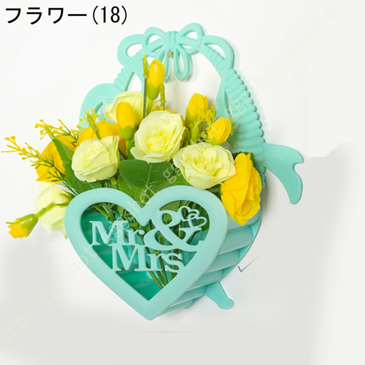 人工観葉植物 壁掛け 造花 アートフラワー ウォールグリーン 2way