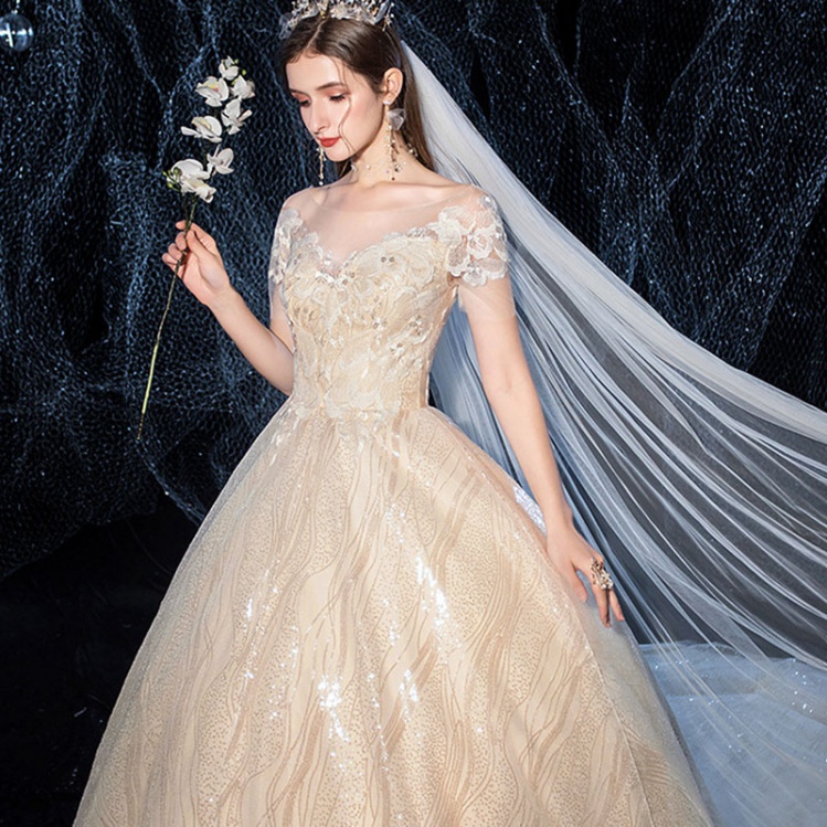 31 割引100 本物保証 ウエディングドレスロングドレスウェデイングドレスオフショルダー結婚式前撮りトレーンピアノ発表会二次会パーディードレス花嫁 ドレスおしゃれ ワンピース ドレス レディース服 Urbanfarminginstitute Org