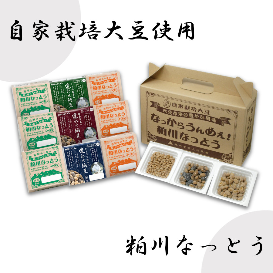 粕川納豆 スタンダードセット 納豆 大豆 赤城山南麓産 なっとう プレゼント ギフト レトロ お中元 お歳暮 父の日 母の日 敬老の日 誕生日  :ks-standard:Only-Life Yahoo!ショッピング店 - 通販 - Yahoo!ショッピング