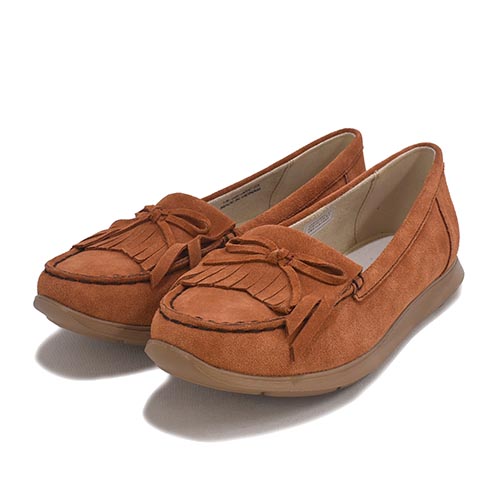 [SALE30%OFF] RED WOOD RIVER MINNETONKA　革スエード　キルトリボン　モカシン | Minnetonka | 01