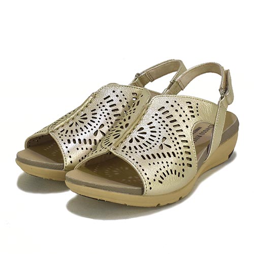 RED WOOD RIVER MINNETONKA　革　レザーカット　バックベルト　サンダル | Minnetonka | 01